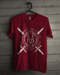 Valar Morghulis Maroon T-Shirt Hoodie, Sweatshirt | PureTeeCo.com