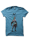 Valorant Sage Light Blue T-Shirt Hoodie, Sweatshirt | PureTeeCo.com