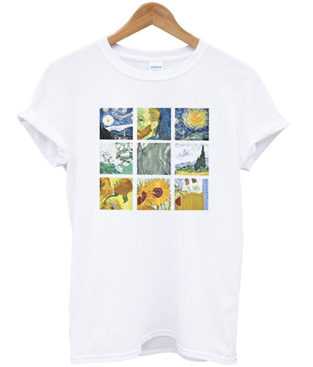 van gogh t-shirt Hoodie, Sweatshirt | PureTeeCo.com
