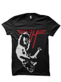 The Guitarist Black T-Shirt Hoodie, Sweatshirt | PureTeeCo.com