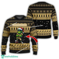 Vanderbilt Commodores Grinch Football Ugly Sweater AOP Gift For Christmas – Custom Number