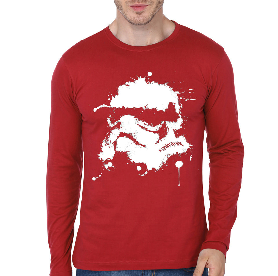 Trooper Red Full Sleeve Tee Hoodie, Sweatshirt | PureTeeCo.com