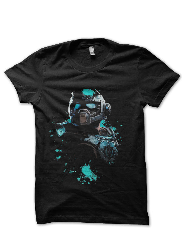 Gears of war Black Half Sleeve T-Shirt Style005 Hoodie, Sweatshirt | PureTeeCo.com