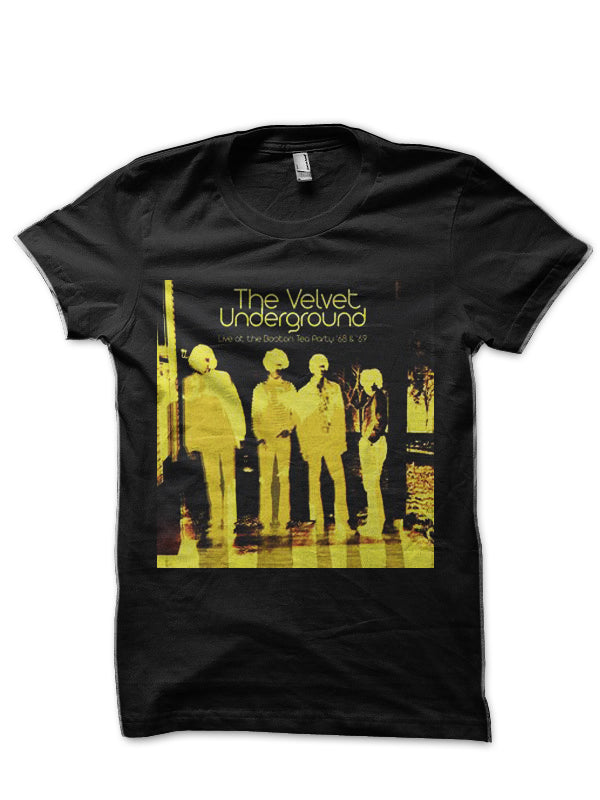 The Velvet Underground Black T-Shirt Hoodie, Sweatshirt | PureTeeCo.com