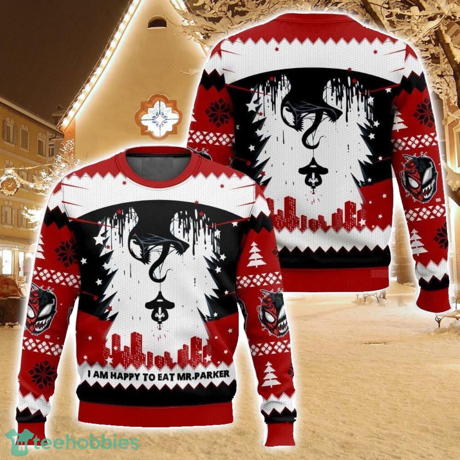 Venom x Spiderman Last Dance Ugly Christmas Sweater Christmas Gift For Family Holiday Gift