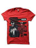 Venom Red T-Shirt Hoodie, Sweatshirt | PureTeeCo.com