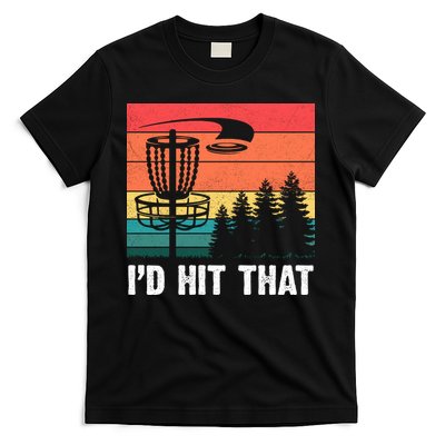 Vintage Frisbee Disc Sport I'd Hit That Funny Disc Golf T-Shirt Hoodie, Sweatshirt | PureTeeCo.com