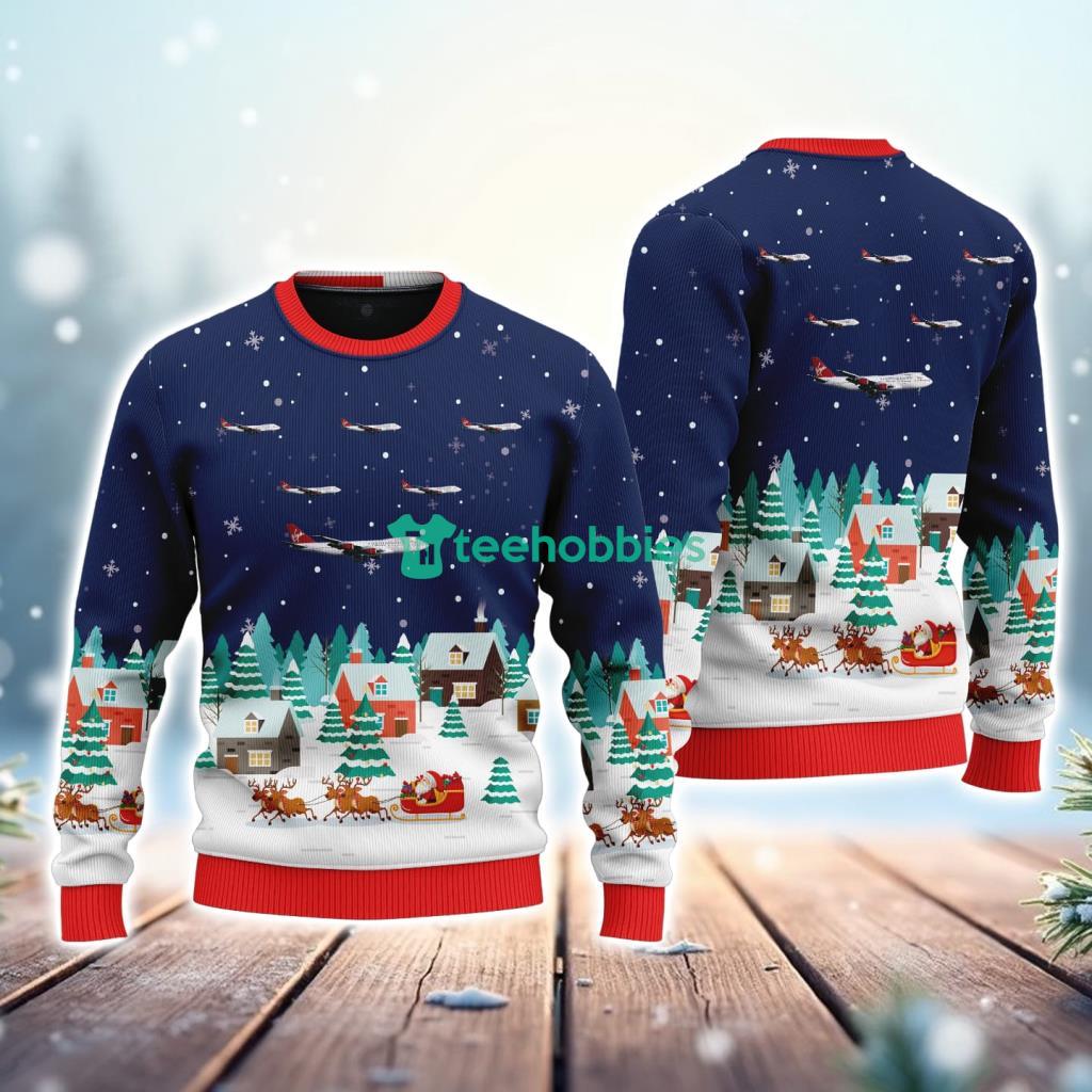 Virgin Atlantic Boeing Us Air Force Christmas Ugly Sweater Meaningful Gift For Aviation Fans