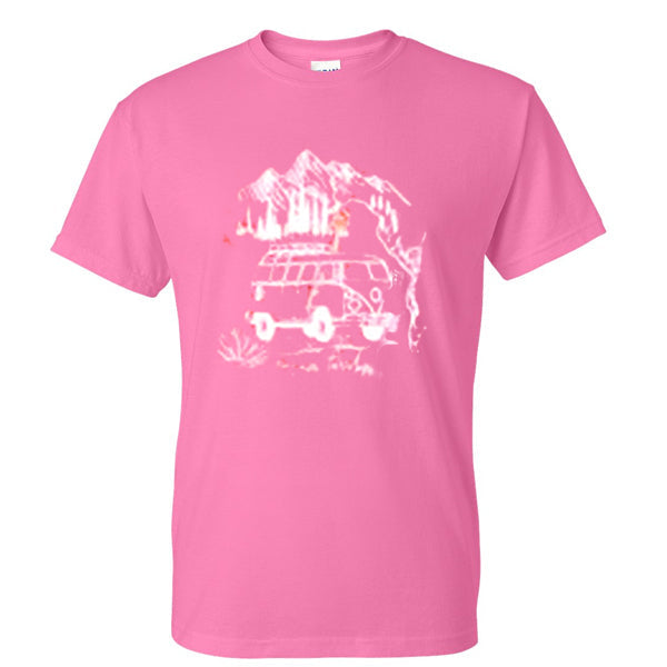 vw pink tshirt Hoodie, Sweatshirt | PureTeeCo.com