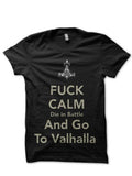 Vikings Black Tee Hoodie, Sweatshirt | PureTeeCo.com
