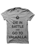 Vikings Grey Tee Hoodie, Sweatshirt | PureTeeCo.com