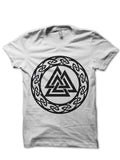 Vikings White Tee Hoodie, Sweatshirt | PureTeeCo.com