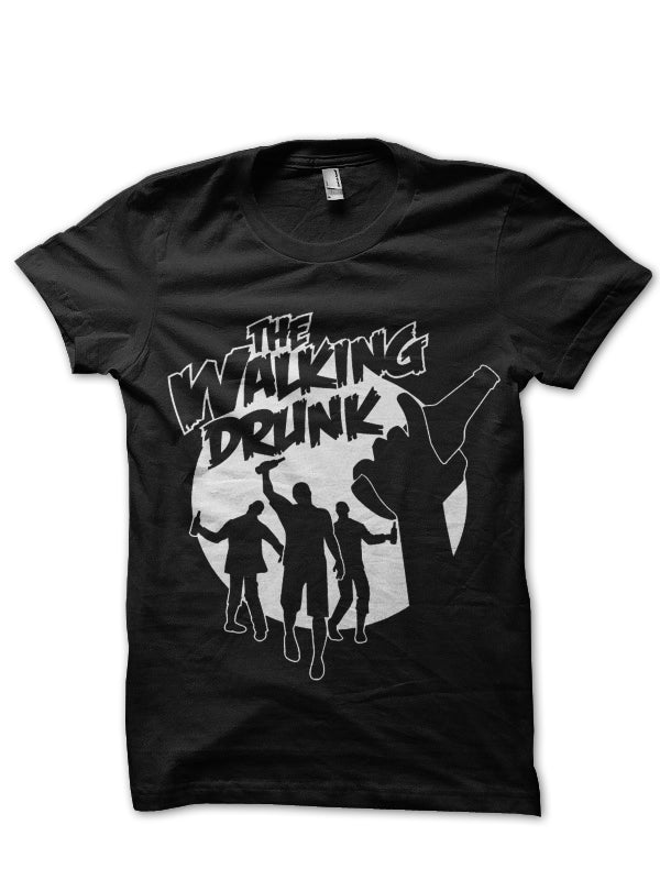 Walking Drunk Tee (All Colours Available) Hoodie, Sweatshirt | PureTeeCo.com