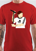 Louis Tomlinson Half Sleeve Red T-Shirt Hoodie, Sweatshirt | PureTeeCo.com