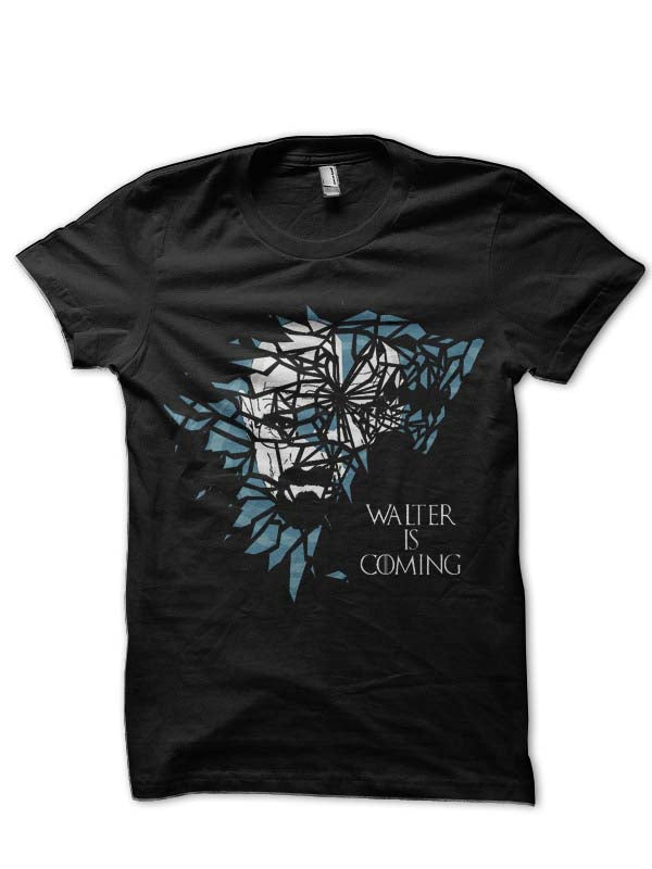 Walter IS Coming Black Tee Hoodie, Sweatshirt | PureTeeCo.com
