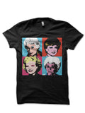 Golden Warhol Black T-Shirt Hoodie, Sweatshirt | PureTeeCo.com