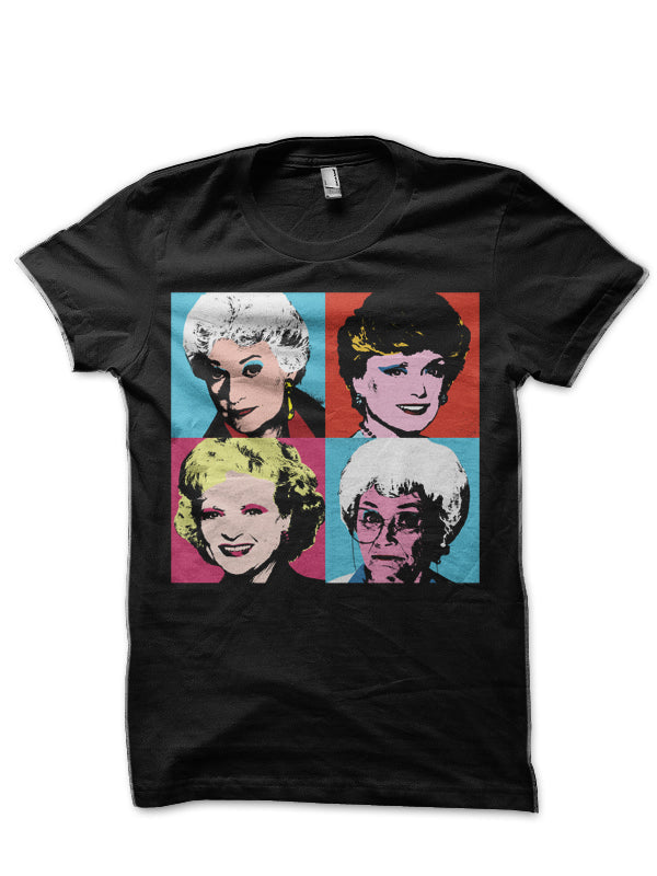 Golden Warhol Black T-Shirt Hoodie, Sweatshirt | PureTeeCo.com