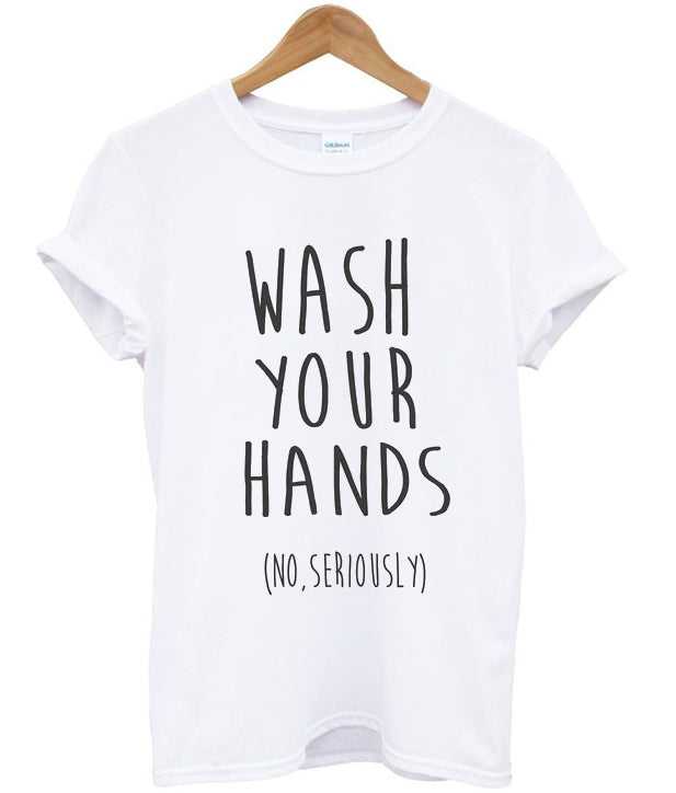 wash your hands t-shirt Hoodie, Sweatshirt | PureTeeCo.com