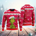 Washington Nationals MLB The Grinch Funny Merry Christmas Uglly Sweater 3D New Trend