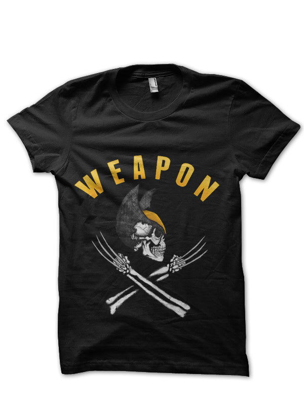 Logan Pirate Flag â€“ Weapon X Black T-Shirt Hoodie, Sweatshirt | PureTeeCo.com