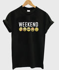 weekend emoji t-shirt Hoodie, Sweatshirt | PureTeeCo.com