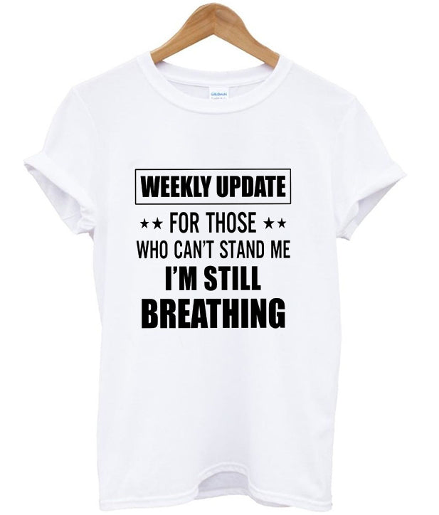 weekly update t-shirt Hoodie, Sweatshirt | PureTeeCo.com