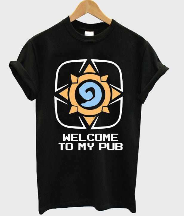 welcome to my pub t-shirt Hoodie, Sweatshirt | PureTeeCo.com