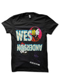 Wes Anderson Black T-Shirt Hoodie, Sweatshirt | PureTeeCo.com