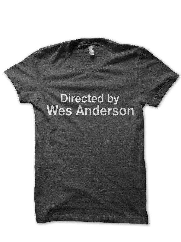 Wes Anderson Charcoal Grey T-Shirt Hoodie, Sweatshirt | PureTeeCo.com