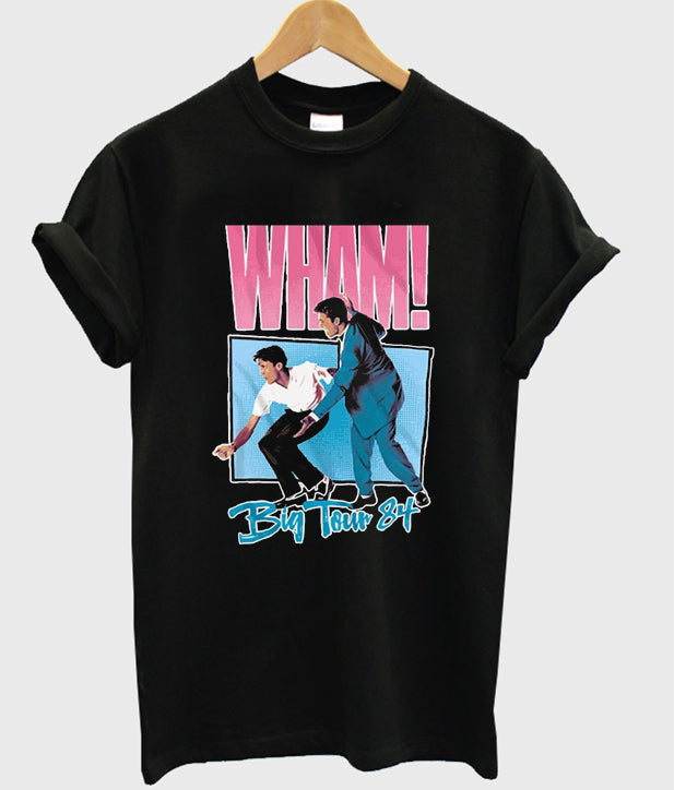 wham big tour 84 t-shirt Hoodie, Sweatshirt | PureTeeCo.com