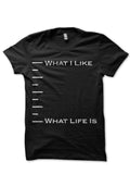 What Life Is Black Tee Hoodie, Sweatshirt | PureTeeCo.com