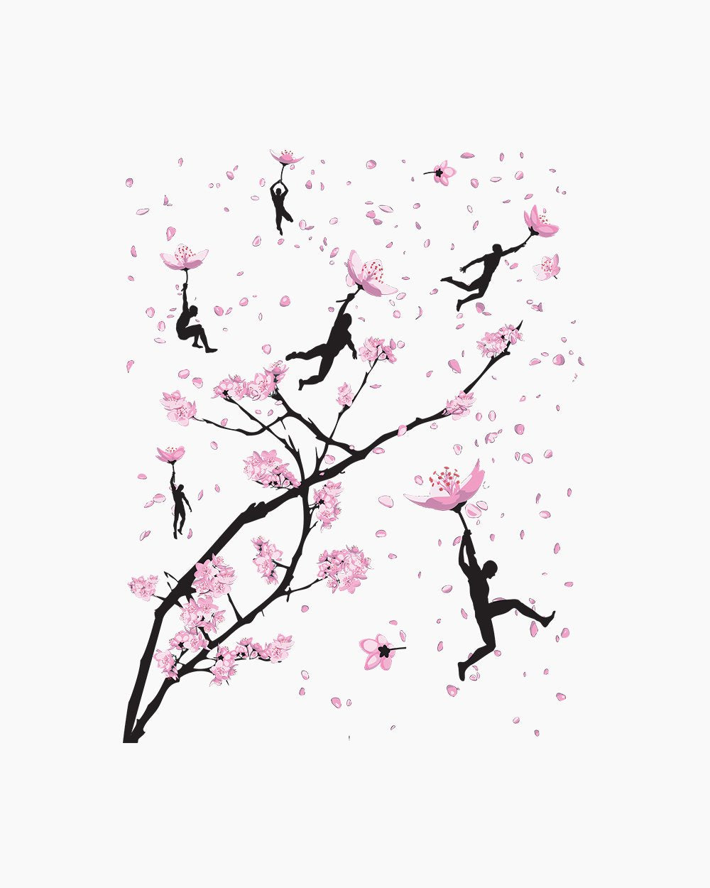 Blossom Flight T-Shirt Hoodie, Sweatshirt | PureTeeCo.com (Image 4)