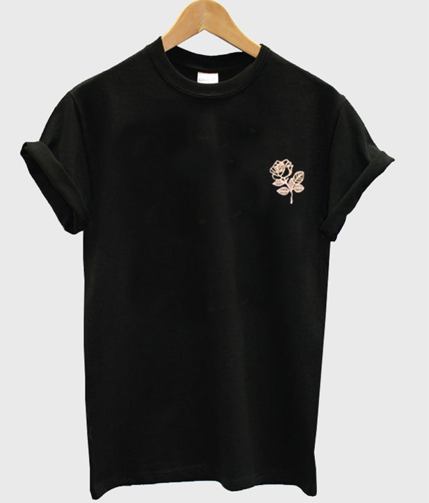 white rose t-shirt Hoodie, Sweatshirt | PureTeeCo.com