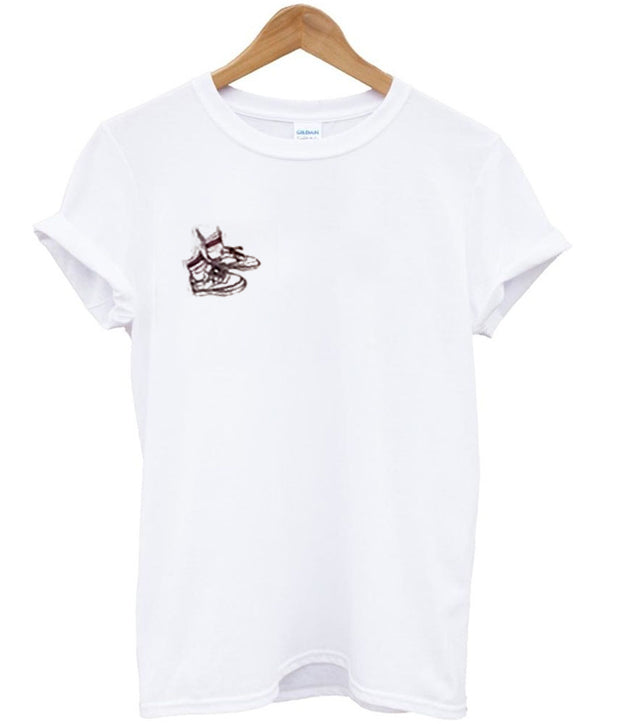 white shoes t-shirt Hoodie, Sweatshirt | PureTeeCo.com