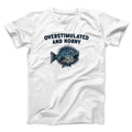 Overstimulated And Horny Men/Unisex T-Shirt Hoodie, Sweatshirt | PureTeeCo.com (Image 1)