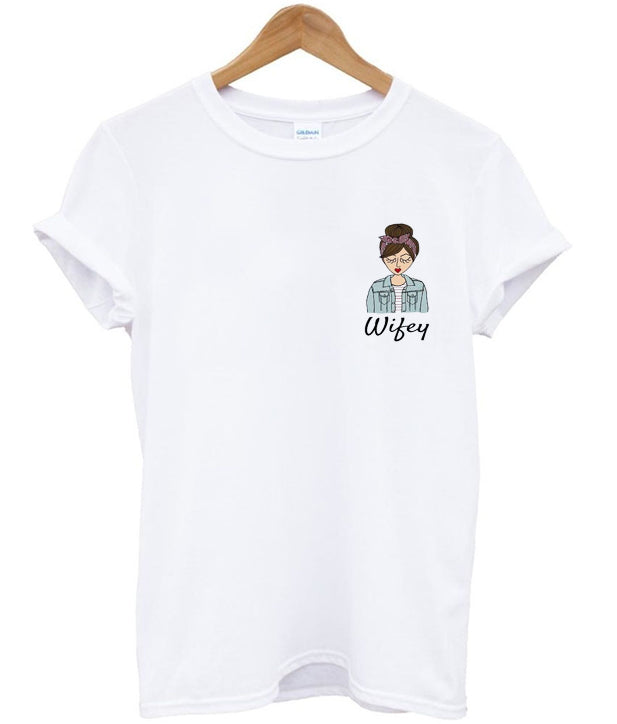 wifey t-shirt Hoodie, Sweatshirt | PureTeeCo.com