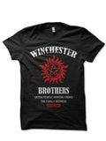 Winchester Bro Black Tee Hoodie, Sweatshirt | PureTeeCo.com