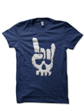 Punk Skull Half Sleeve T-Shirt Hoodie, Sweatshirt | PureTeeCo.com