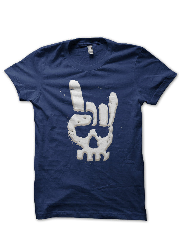 Punk Skull Half Sleeve T-Shirt Hoodie, Sweatshirt | PureTeeCo.com