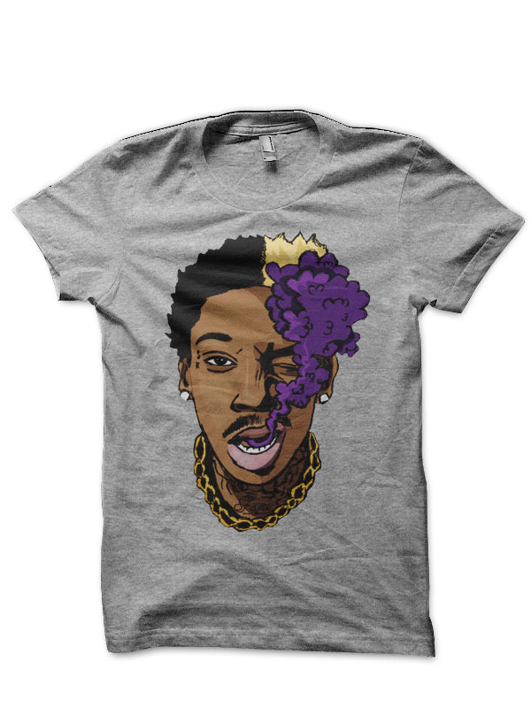 Wiz Khalifa Smoking T-Shirt Hoodie, Sweatshirt | PureTeeCo.com