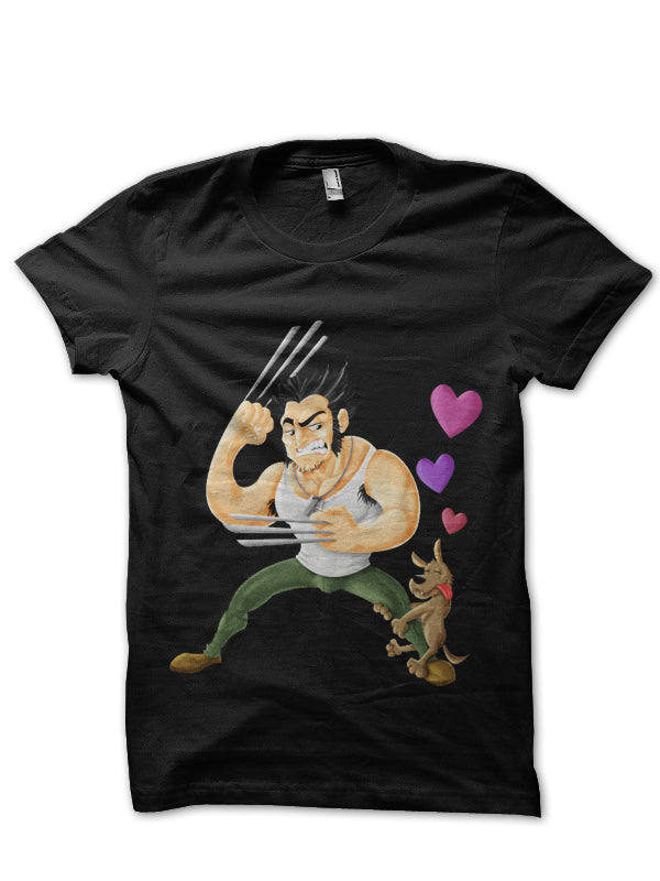 Wolverine Black Tee Style001 Hoodie, Sweatshirt | PureTeeCo.com