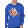 Wolverine Blue Full Sleeve Tee Hoodie, Sweatshirt | PureTeeCo.com