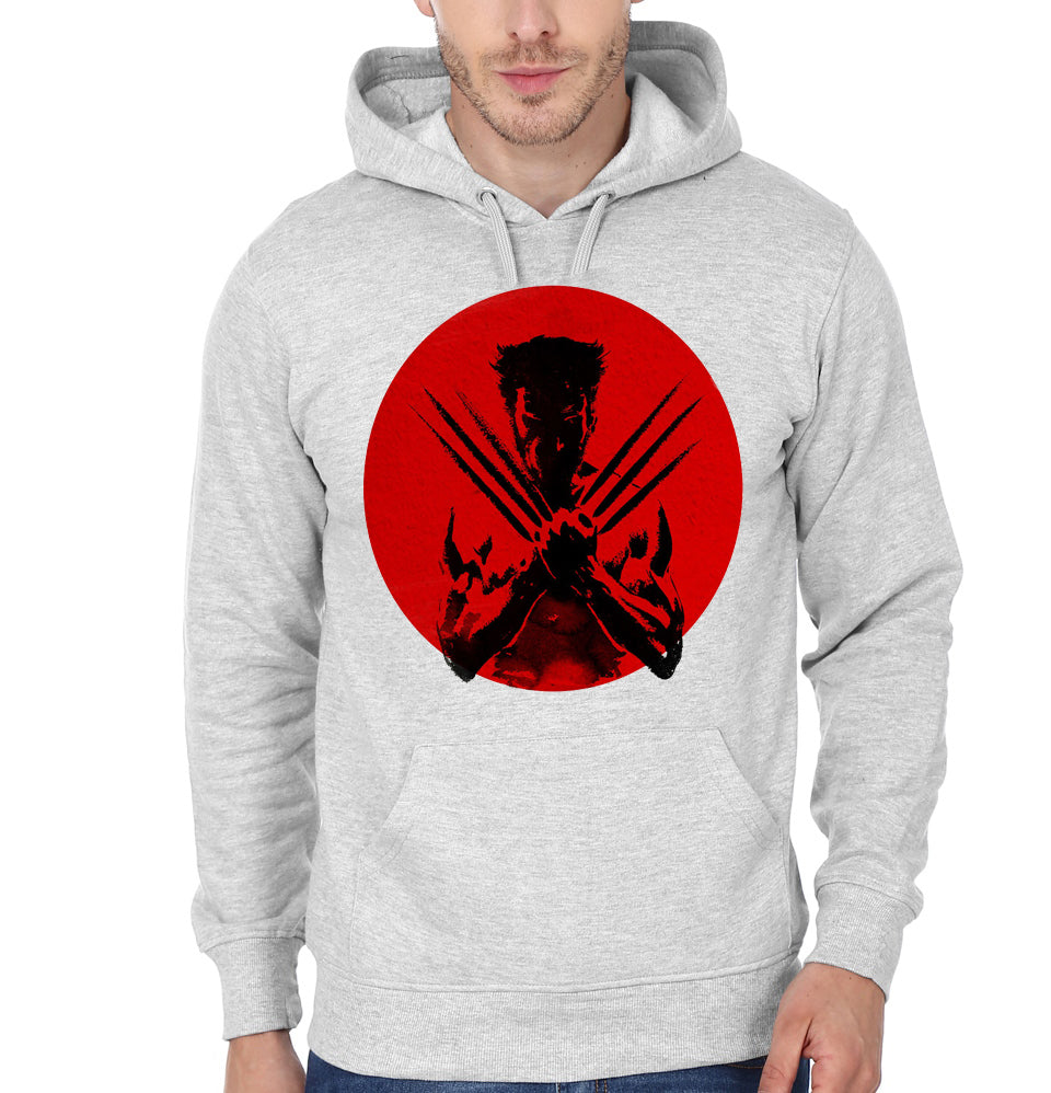 Wolverine Grey Hoodie T-Shirts, Sweatshirt | PureTeeCo.com