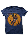 Wolverine Navy T-Shirt Hoodie, Sweatshirt | PureTeeCo.com