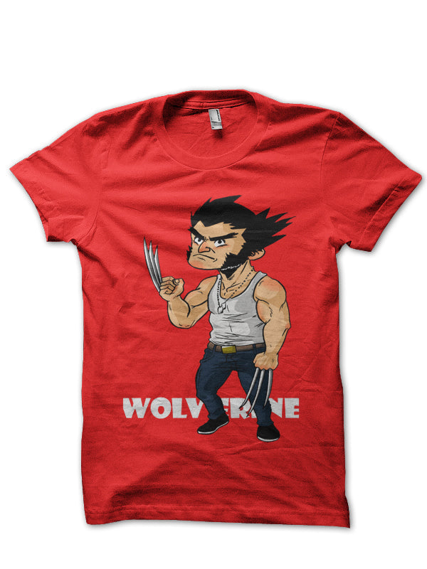 Wolverine Red Tee Style001 Hoodie, Sweatshirt | PureTeeCo.com