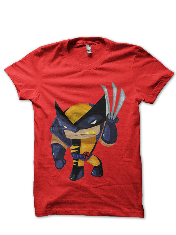 Wolverine Red Tee Hoodie, Sweatshirt | PureTeeCo.com