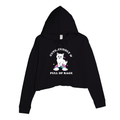 Women's | Rage Kitty | Crop Hoodie