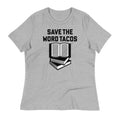 Save The Word Tacos Women's Signature Tee Hoodie, Sweatshirt | PureTeeCo.com (Image 1)