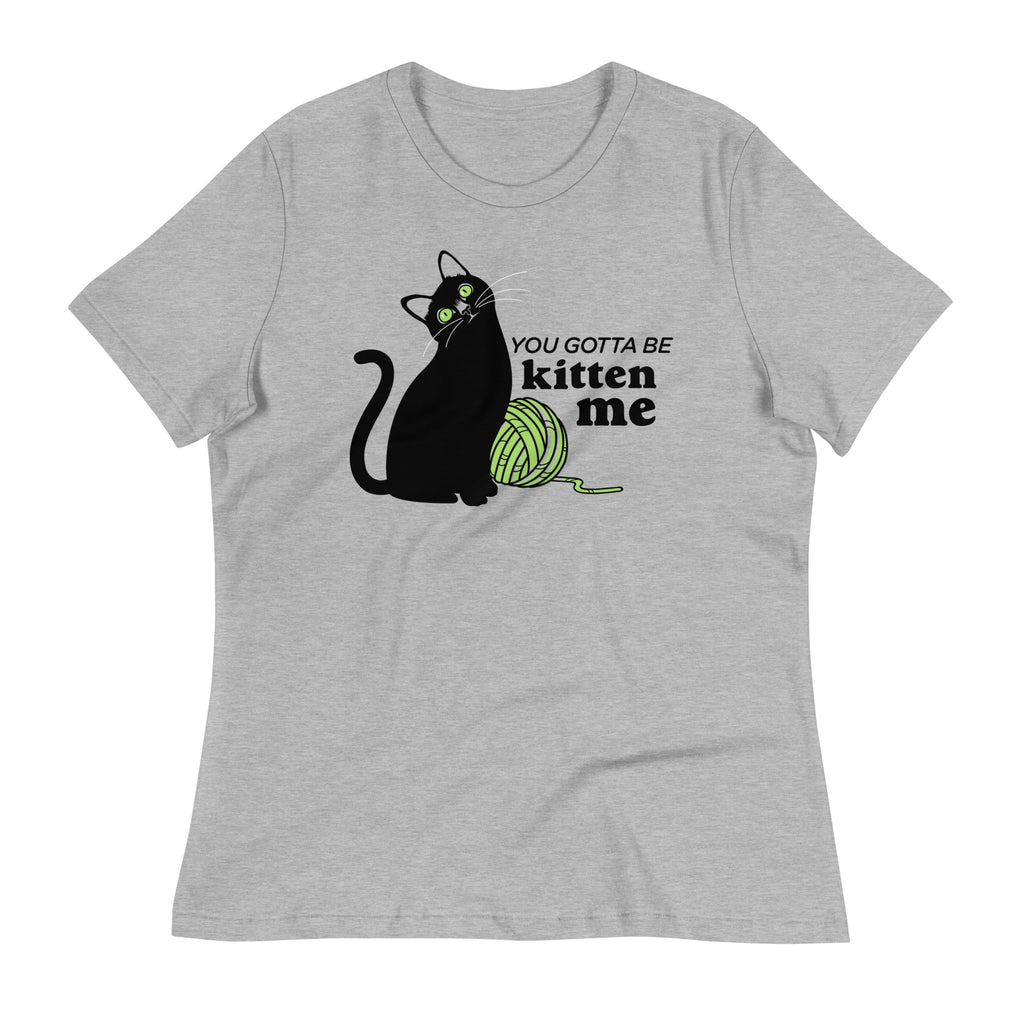 You Gotta Be Kitten Me Women's Signature Tee Hoodie, Sweatshirt | PureTeeCo.com (Image 1)