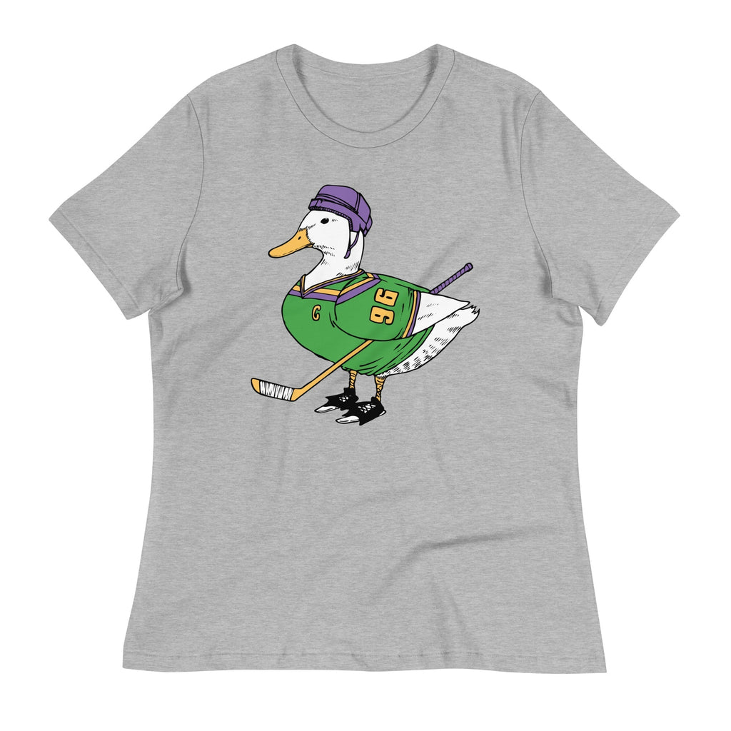 Mighty Duck Women's Signature Tee Hoodie, Sweatshirt | PureTeeCo.com (Image 4)